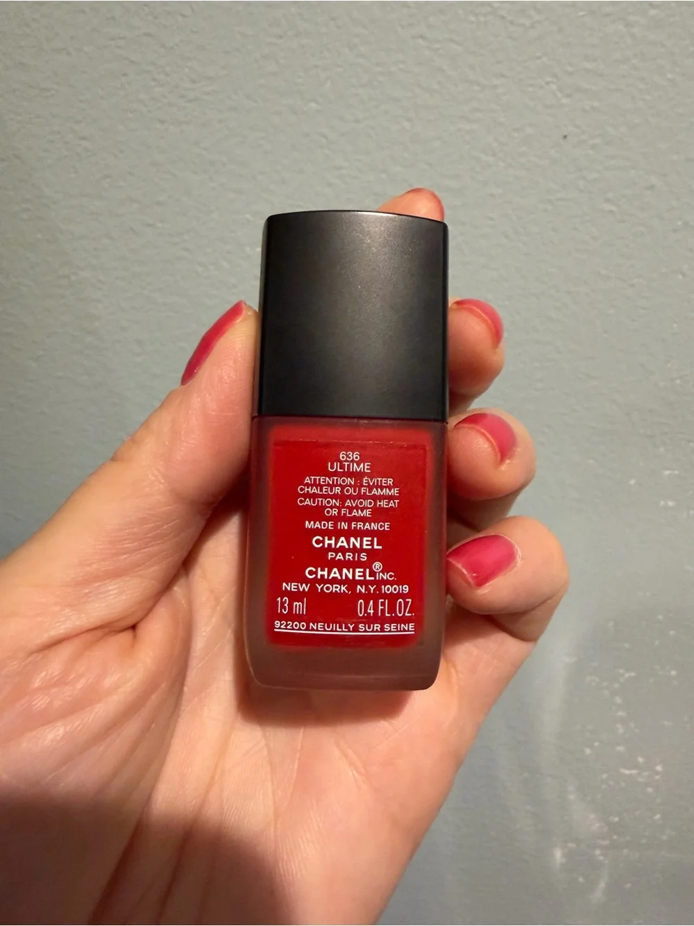 Chanel Matte Velvet Nail Polish